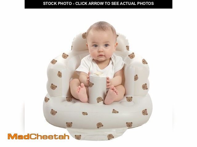Lot 74-14264209 - AGITVPS Inflatable Seat for Babies 3-36 Months, Built in Air Pump Baby Chair Sit Me up Floor Seat fo...