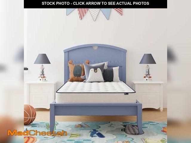 Lot 74-14305357 - Avenco 6 Inch Twin Mattress for Fresh Sleep, Twin Size Mattresses with Innerspring for Pressure Reli...