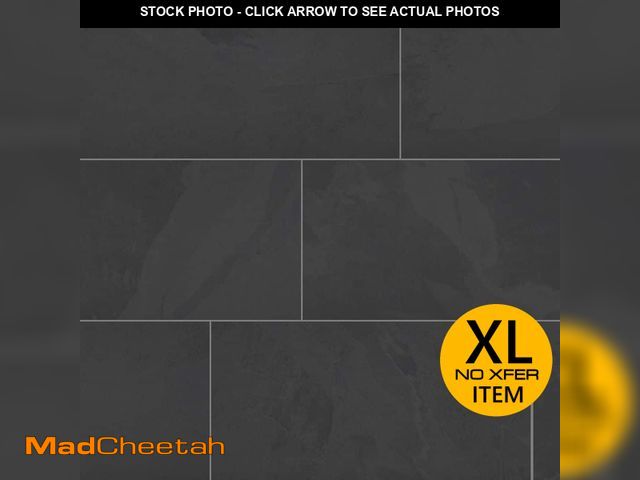 Lot 74-14447385 - (PALLET OF 15 ) Florida Tile Home Collection Galactic Slate Black 12 in. x 24 in. Matte Porcelain Fl...