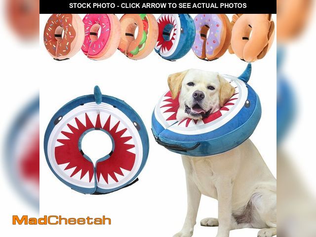 Lot 74-14264988 - BEAUTYZOO Dog Cone Alternative After Surgery for Large Medium Small Dogs, Soft Inflatable Cone Colla...