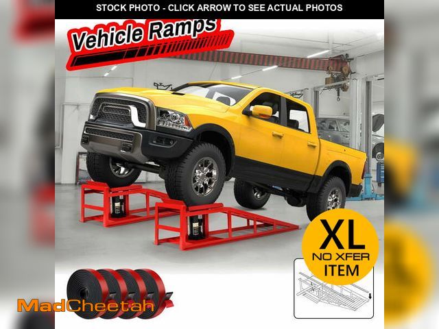 Lot 74-13776383 - Lafati 2-Pack Hydraulic Car Ramps: Heavy-Duty Vehicle Ramps with 5T / 10000lbs Jack Load Capacity, P...