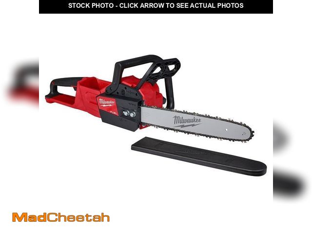 Lot 74-12790892 - Milwaukee M18 FUEL 16 in. 18V Lithium-Ion Brushless Battery Chainsaw (Tool-Only) - USED