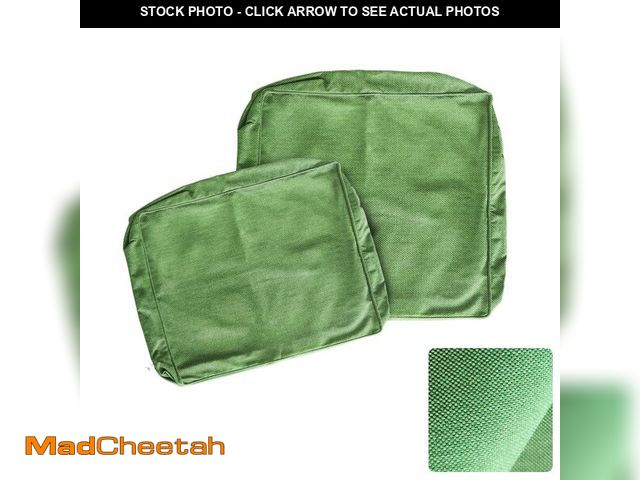 Lot 74-12787664 - ARTPLAN Outdoor Deep Seat Slipcovers,Patio Seat Back Covers Only 24x24x6 18x24 Olefin,Square Outdoor...