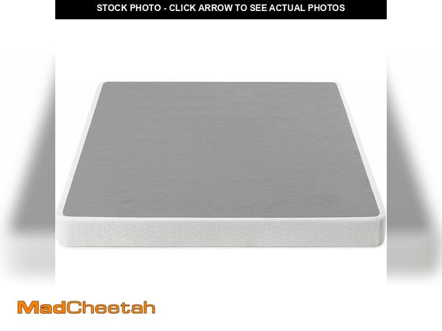 Lot 74-14349839 - Zinus 5 Inch Full Metal Smart Box Spring with Quick Assembly, Mattress Foundation, Strong Metal Fram...