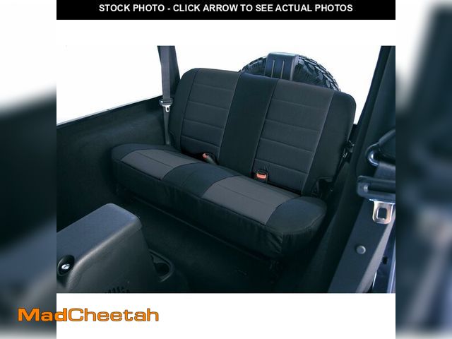 Lot 74-12828145 - Rugged Ridge | Seat Cover, Rear, Neoprene Black | 13262.01 | Fits 1980-1995 Jeep CJ &amp; Wrangler Y...
