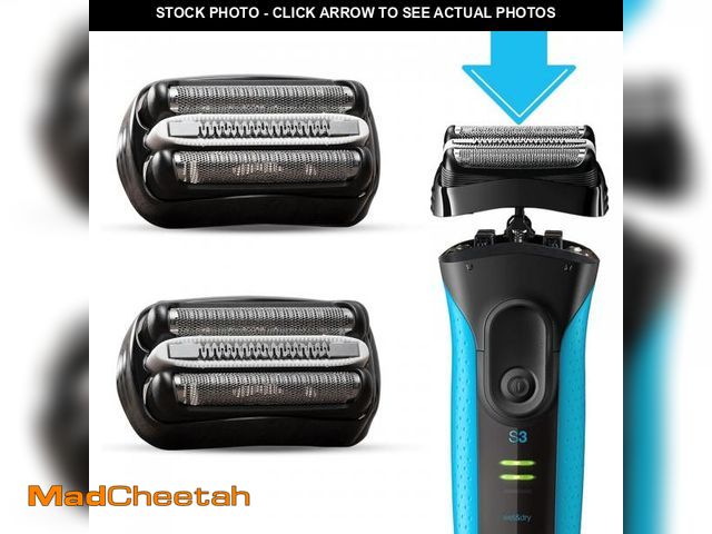 Lot 74-11859744 - VIDSA 2Pack 32B S3 Electric Replacement Shaver Head for Braun Series 3 Shaving Razors, Compatible wi...