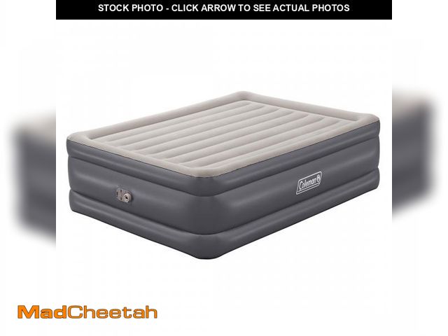Lot 74-12537364 - Coleman Tritech Air Mattress Queen 22â with Built-in AC Pump - UNUSED
