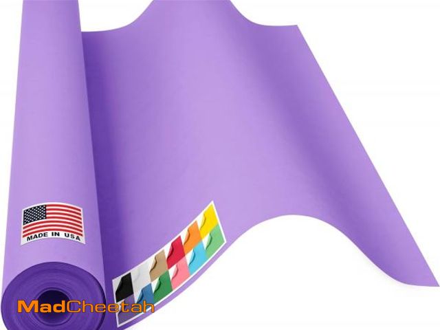 Lot 74-12399242 - Paclord USA Made 36" x 1200" Lilac Kraft Paper Roll, 45 lbs Thickness, American Quality Colored Kraf...