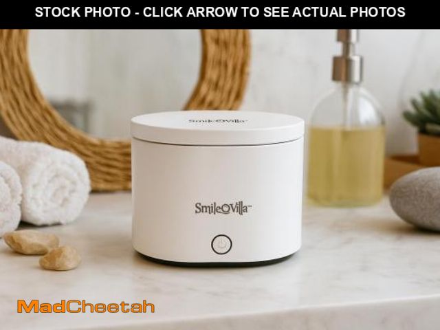 Lot 74-11556748 - Smile-O-Villa Ultrasonic Retainer &amp; Jewelry Cleaner with UV Light, Professional Sonic Dental Cle...