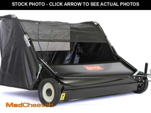 Lot 74-12391662 - Agri-Fab 45-0546 52" Tow-Behind Lawn Sweeper, 26 cu. ft Hopper Bag Capacity; Leaf &amp; Grass Catche...
