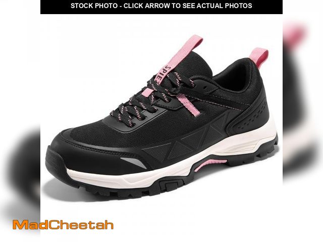 Lot 74-12442574 - SPIEZ Women's Safety Shoes,Composite Toe,Puncture Resistant,Lightweight Non Slip Work Shoes,Comforta...