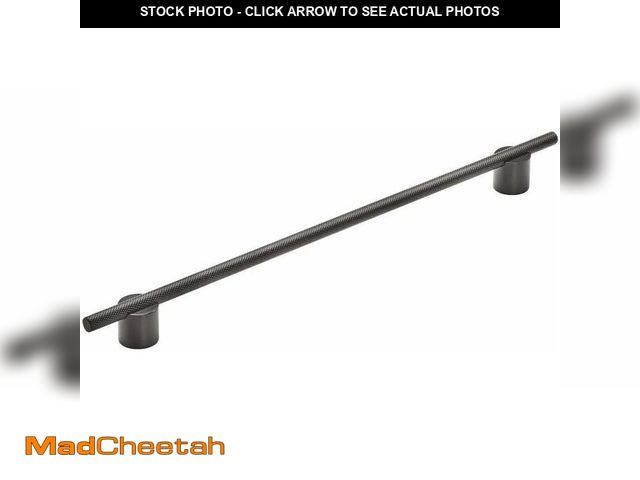 Lot 74-13039681 - Amerock | Cabinet Pull | Matte Black | 12-5/8 inch (320 mm) Center to Center | Transcendent | 1 Pack...