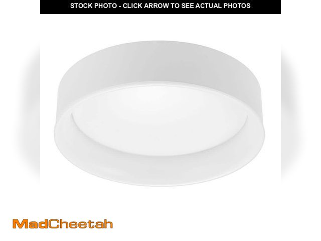 Lot 74-12692158 - Commercial Electric Flexinstall Cove 10 in. White Integrated LED Recessed Ceiling Light with 5CCT Pl...