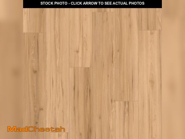 Lot 74-12360082 - (PALLET OF 9) Home Decorators Collection Elland Road Elm 12 mm T x 8 in. W Waterproof Laminate Wood ...