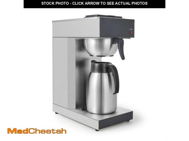 Lot 74-12224429 - SYBO Commercial Coffee Makers 12 Cup, Drip Coffee Maker Brewer with 74Oz thermal carafe, Stainless S...