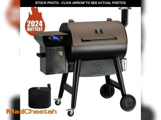 Lot 74-12251945 - Z GRILLS Backyard Warrior 697 Sq.in 8-in-1 Wood Pellet Grill Smoker with PID 2.1 Technology  LCD Scr...