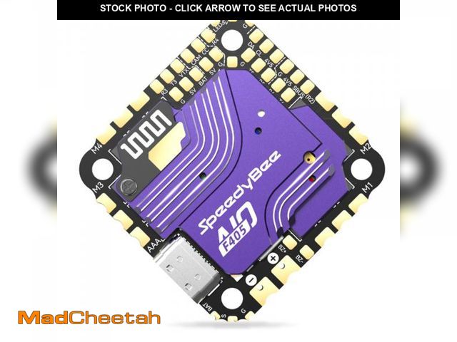 Lot 74-12313190 - SpeedyBee F405 AIO 40A Flight Controller 3-6S 4 in 1 ESC FC Combo 25.5x25.5 Compatible with O3 Air U...