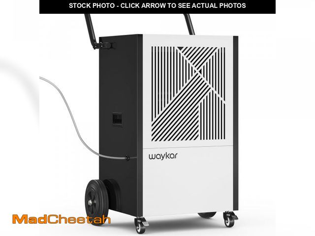 Lot 74-12203404 - Waykar 216 Pints Commercial Dehumidifier with Pump, Drain Hose and Washable Filter Space up to 8500 ...