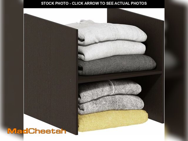 Lot 74-13733742 - Furinno Cubicle Cube Insert, H-Shelf Cube Organizer, Fits into Furinno Extra Thick Cubes, for Organi...