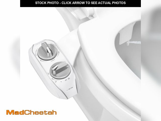Lot 74-14050208 - LUXE Bidet NEO 185 Plus - Dual Nozzle, Non-Electric Bidet Attachment for Toilet Seat, Patented Slide...
