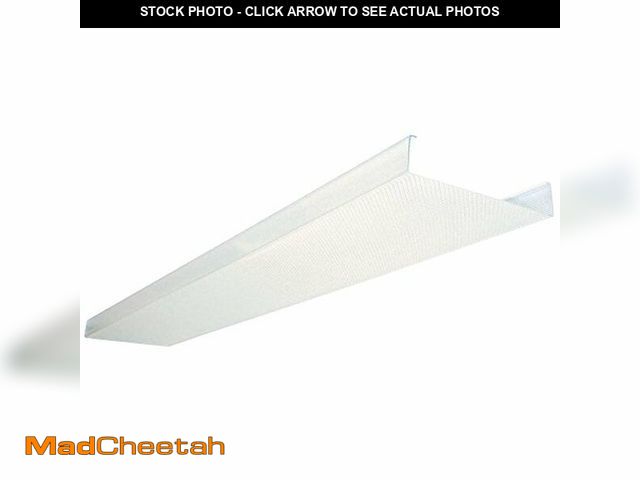 Lot 74-12028866 - Lithonia Lighting 48 In. Square Basket Two Bulb Replacement Wraparound Lens DSB48 - UNUSED