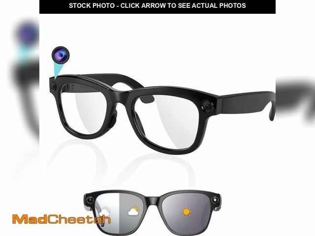 Lot 74-12879982 - NILUTO Update AI Smart Glasses with Camera 2000W AI Real-Time Translation, Bluetooth Audio Ã¢â¬â ...