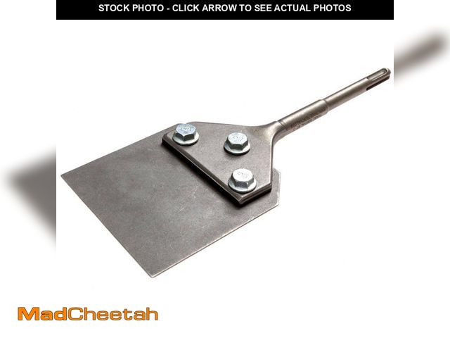 Lot 74-14390406 - Thinset Removal Bit 4 in. SDS-Plus Floor Scraper Assembly - UNUSED