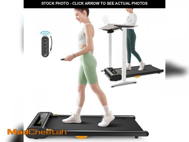 Lot 74-12134853 - UREVO Under Desk Treadmill, Walking Pad for Home/Office, Portable Walking Treadmill 2.25HP, Walking ...