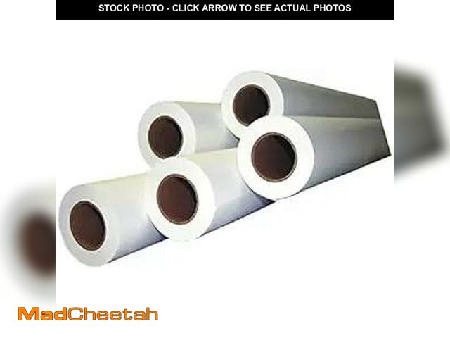 Lot 74-12664051 - Alliance Wide Format Paper Rolls CAD Bond 30" x 300', 2 Rolls, 3" Core w/2" Adapter - UNUSED