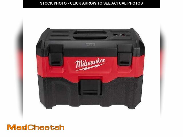 Lot 74-12793541 - Milwaukee M18 18-Volt 2 Gal. Lithium-Ion Cordless Wet/Dry Vacuum (Vacuum-Only) - USED