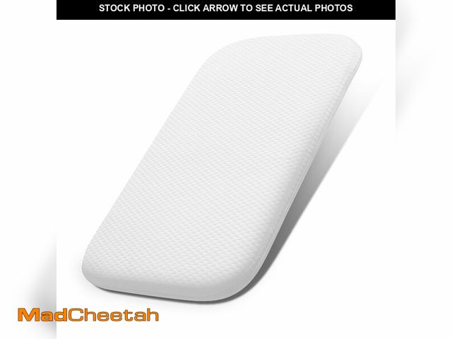 Lot 74-14061660 - Lisara Baby Bassinet Mattress, 33" x 22" Dual Sided Gel Memory Foam Mattress with Waterproof, Remova...