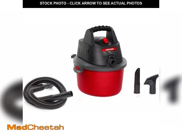 Lot 74-13583067 - CRAFTSMAN CMXEVBE17250 2.5 Gallon 2.5 Peak HP Wet Dry Vac, Portable Shop Vacuum Wet and Dry with Fil...