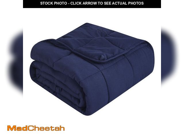 Lot 74-13044829 - *DIRTY* Topcee Weighted Blanket for Adults (20 lbs, 60" x 80") Queen Size Soft Cooling Heavy Blanket...
