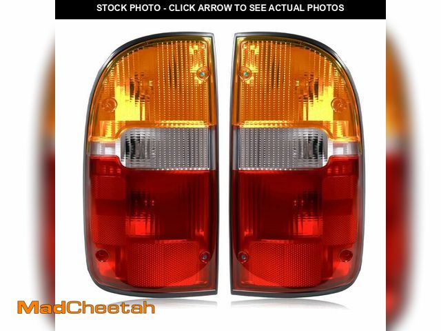 Lot 74-14432468 - Tail Lights Assembly w/Blubs Compatible with 1995-2000 Toyota Tacoma,Rear Pair Left Driver and Right...
