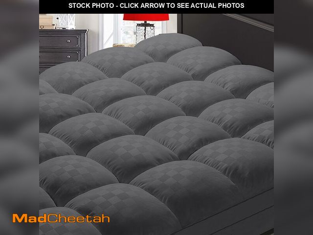 Lot 74-12716782 - SameBed Mattress Topper Queen,Extra Thick Mattress Pad Cover for Back Pain,Cooling Mattress Protecto...