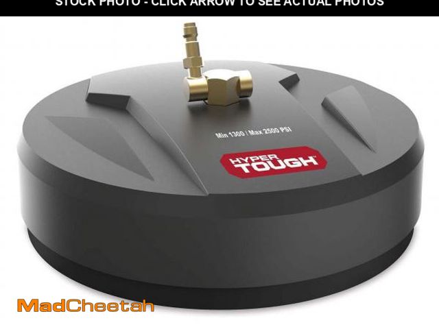 Lot 74-12422431 - Hyper Tough 12 inch Surface Cleaner, Pressure Washer Attachment, 1 color box, 1 piece - UNUSED