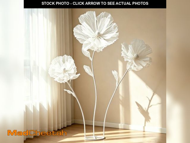 Lot 74-14387207 - YOFNIRG Wedding Decorations for Reception,5.6 Ft Giant Flowers for Decoration,Big Artificial Silk Fl...