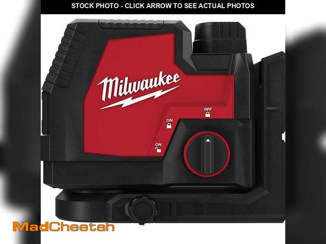 Lot 74-12790425 - Milwaukee USB Rechargeable Green Cross Line Laser - UNUSED