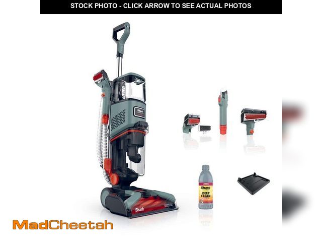 Lot 74-13002437 - Shark CarpetXpert Extractor Corded Carpet Cleaner for Carpets &amp; Area Rugs in Gray, Pet, Dirt &am...