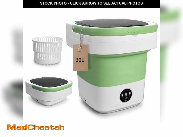 Lot 74-14212577 - Portable Washing Machine, 20L Upgraded with Spin Basket Laundry Machine, 3 Modes Deep Cleaning, Upgr...