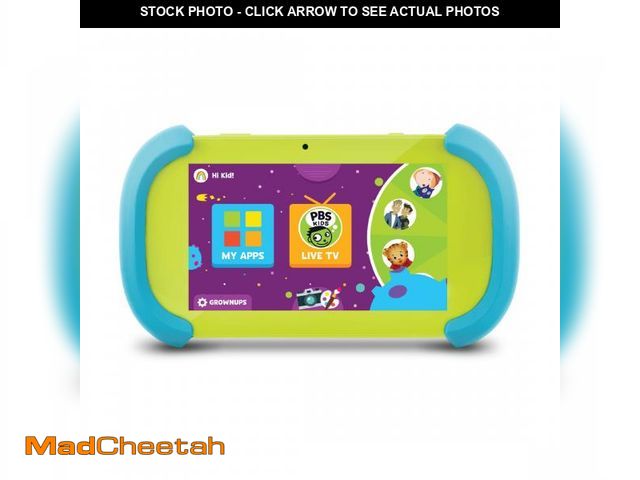 Lot 74-12434661 - Core Innovations PBS Kids Playtime Pad+ 7" HD Kid-Safe Android Tablet + Live TV - USED