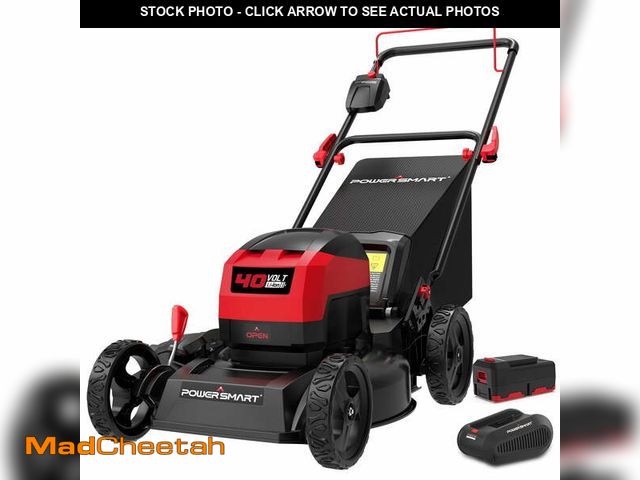 Lot 74-14241262 - PowerSmart 40V 4.0Ah 17" Cordless Push Lawn Mower, with 3-in-1 Options - USED