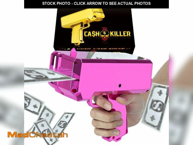 Lot 74-14267843 - Gusil Money Gun Shooter Cash Cannon Bills Gun Make It Rain Toy Gun,Handheld Spary Cash Gun for Game ...