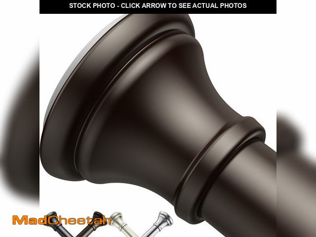 Lot 74-12433970 - Bronze Shower Curtain Rods,43-72 Inches, Rust Resistance, Adjustable Tension Rod with Durable Spring...