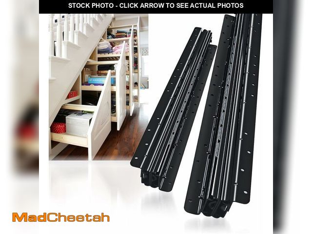 Lot 74-13698490 - YENUO Undermount Heavy Duty Drawer Slides Full Extension Bottom Mounted 16 24 32 40 Inch Hidden Unde...