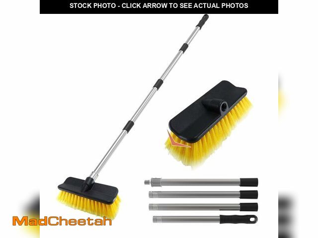 Lot 74-13721827 - YULOOSI Car Wash Brush with 55" Long Handle | Car Wash 10" Dip Soft Brush | No Scratch Soft Bristle ...