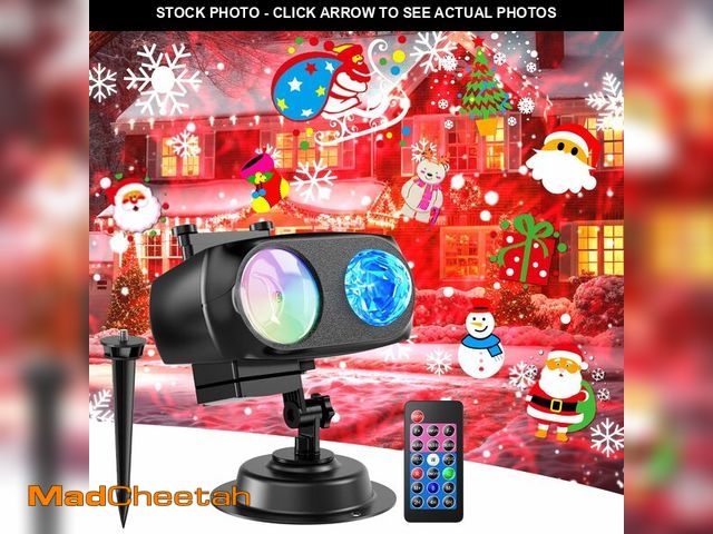 Lot 74-12968864 - 8-Pattern Halloween Projector Lights Outdoor 2-in-1, Holiday Projector Lights Outdoor 26 Effects (Pr...