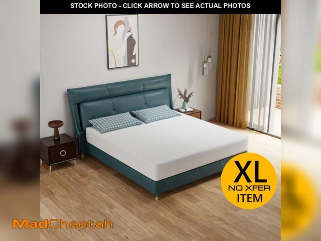 Lot 74-12786892 - PayLessHere 10 Inch Mattress Green Tea Memory Foam Mattress CertiPUR-US Certified,Removable Soft Cov...