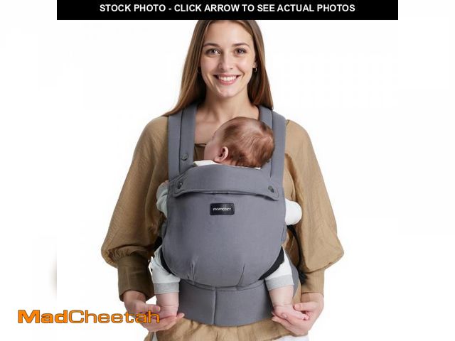 Lot 74-12118303 - Momcozy Baby Carrier - Ergonomic, Cozy and Lightweight Carrier for 7-44lbs, Effortless to Put On, Id...