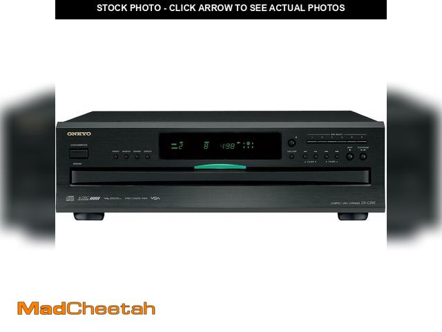 Lot 74-14307533 - Onkyo DXC390 6 Disc CD Changer,Black - USED